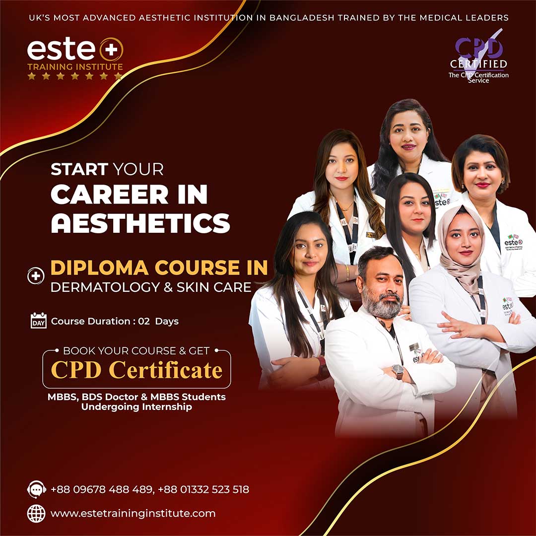 Diploma Course in Aesthetic Dermatology & Skincare